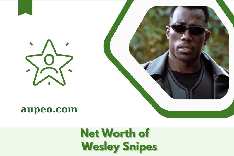 What is the net value of Wesley Snipes in 2025