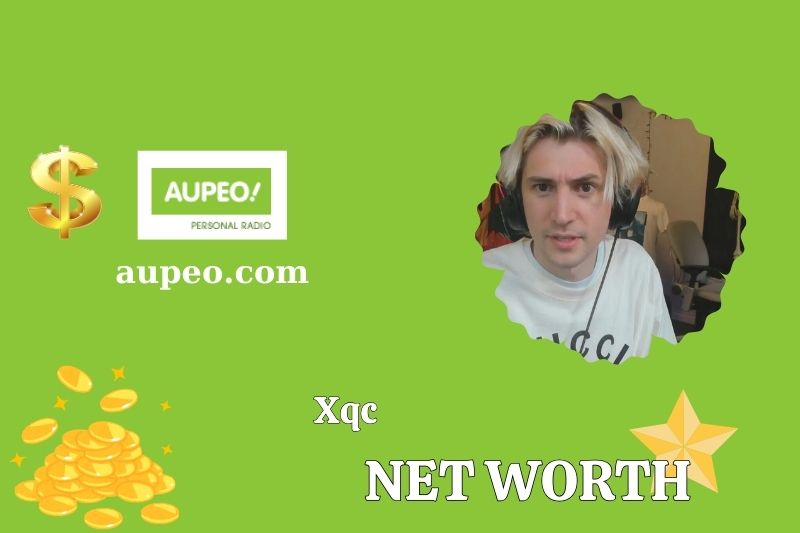 What is xqc net value in 2025