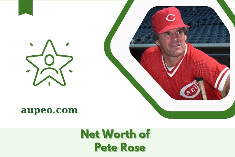 What is Pete Rose's net value in 2025