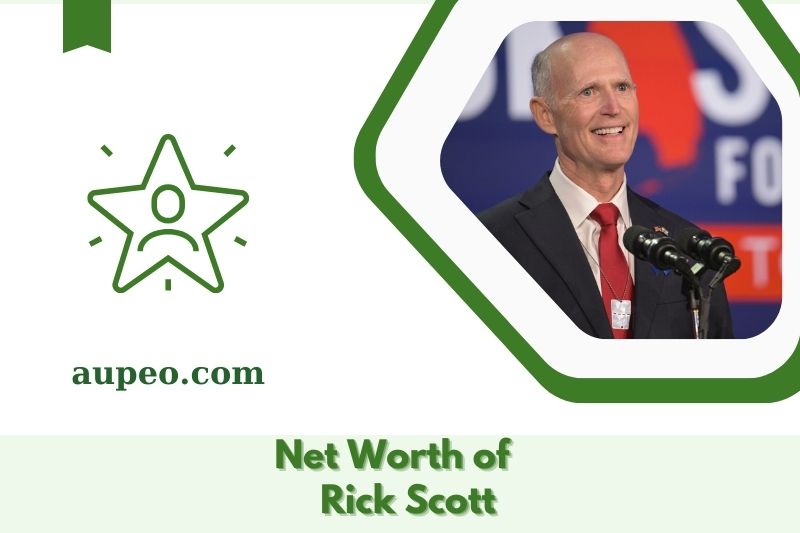 What is the net value of Rick Scott in 2025