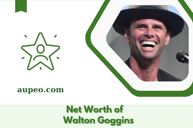 What is the net value of Walton Goggins in 2025