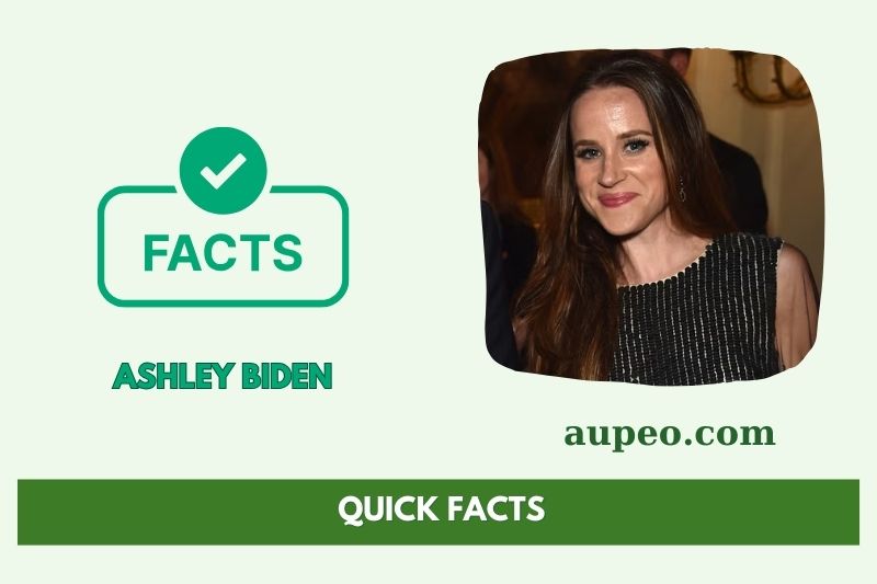 Ashley Biden Fast Facts