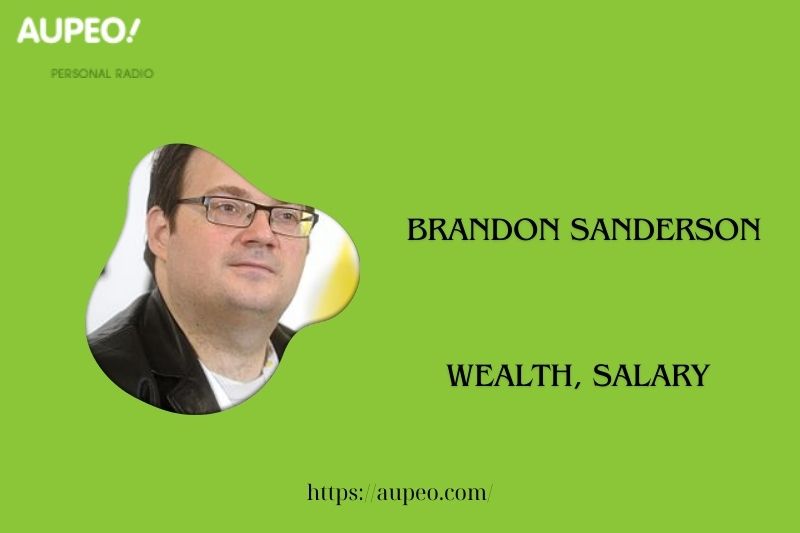 Brandon Sanderson's wealth, salary and finance review