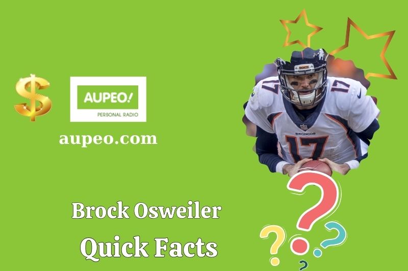 Quick Facts of Brock Osweiler