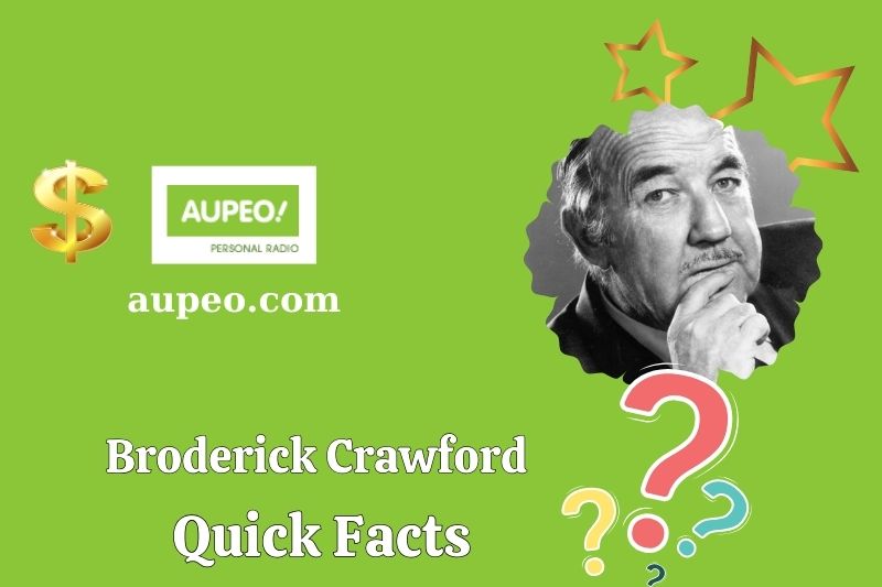 Quick facts of Broderic Crawford