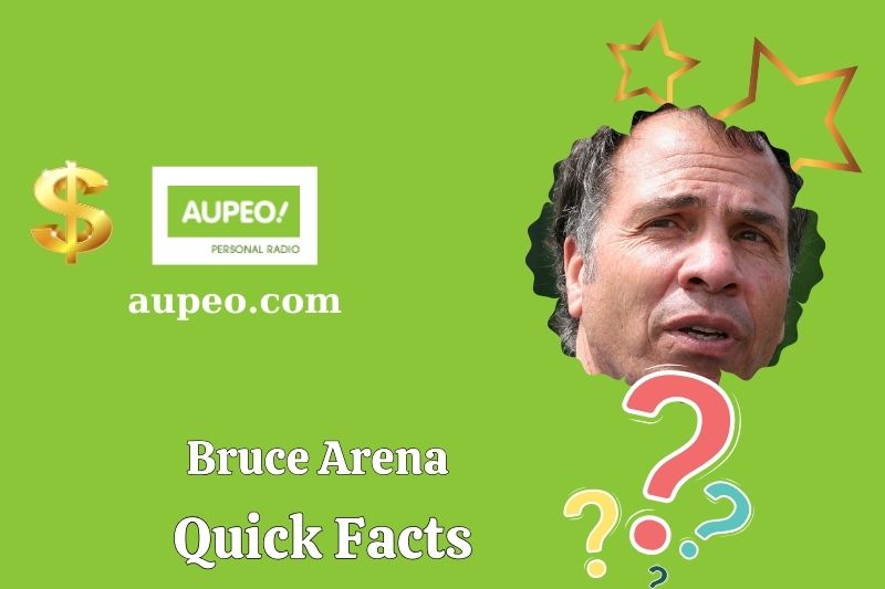 Bruce Arena Fast Facts