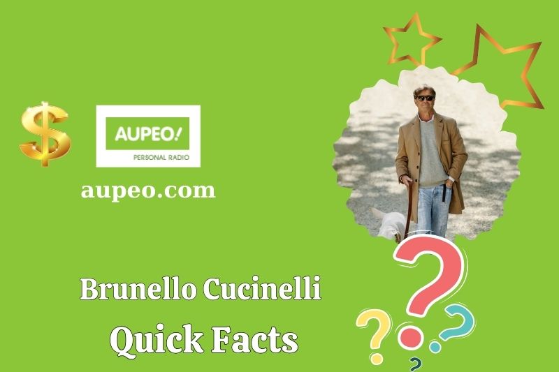 Brunello cucinelli fast facts