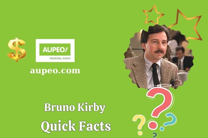 Bruno Kirby's quick facts