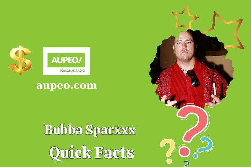 Bubba sparxxx fast facts