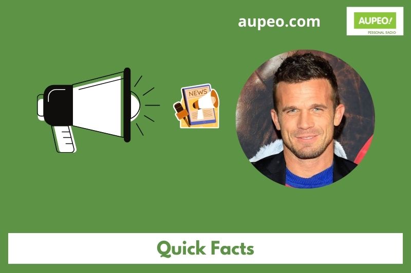 Cam Gigandet Fast Facts