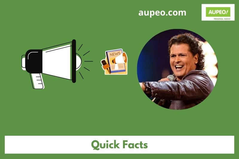 Carlos Vives Fast Facts
