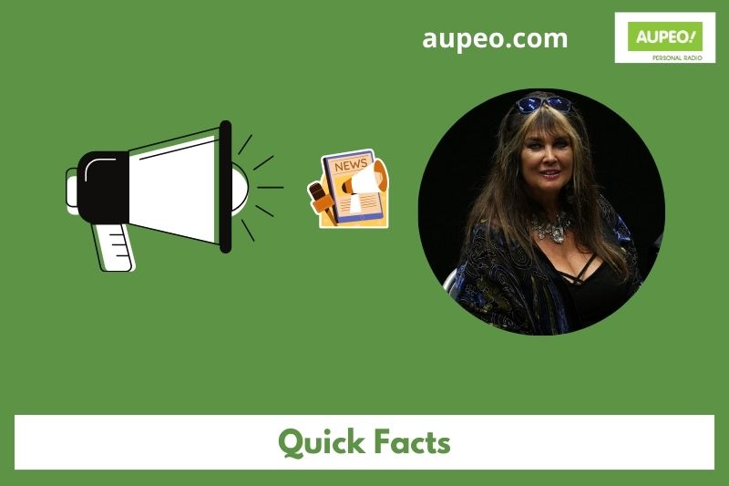 Caroline Munro Fast Facts