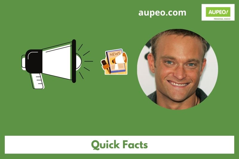 The fastest facts of Chad Allen
