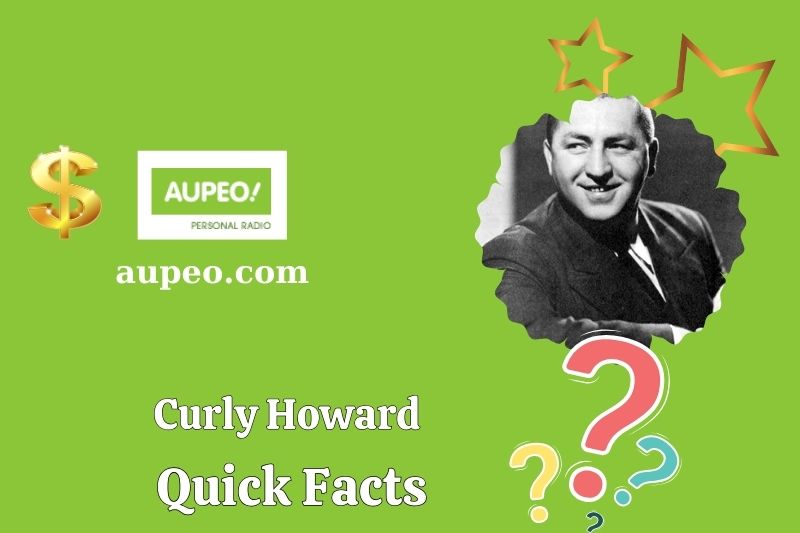 Curly Howard Fast Facts