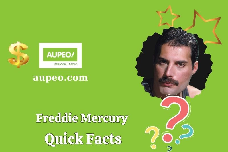 Freddie Mercury Fast Facts