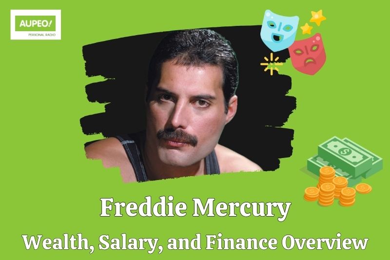 Freddie Mercury's wealth, salary and financial review