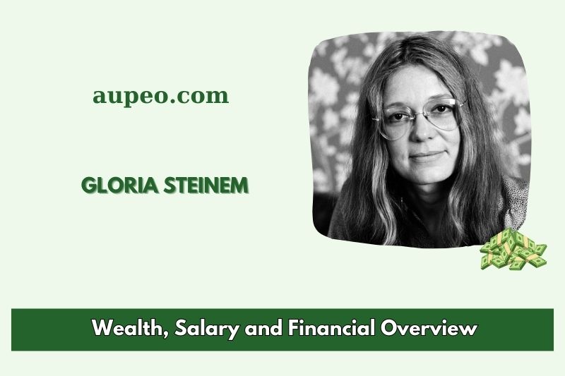 Gloria Steinem's wealth, salary and financial review
