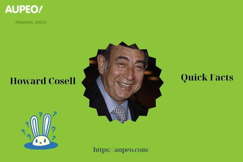 Howard Kosel Fast Facts