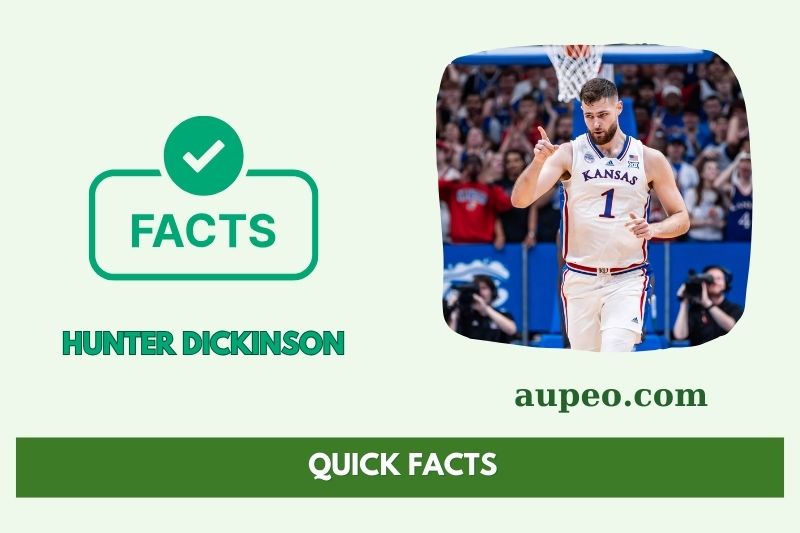 Hunter Dickinson Fast Facts