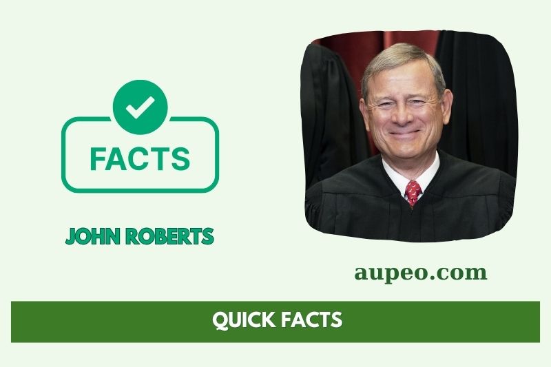John Roberts Fast Facts