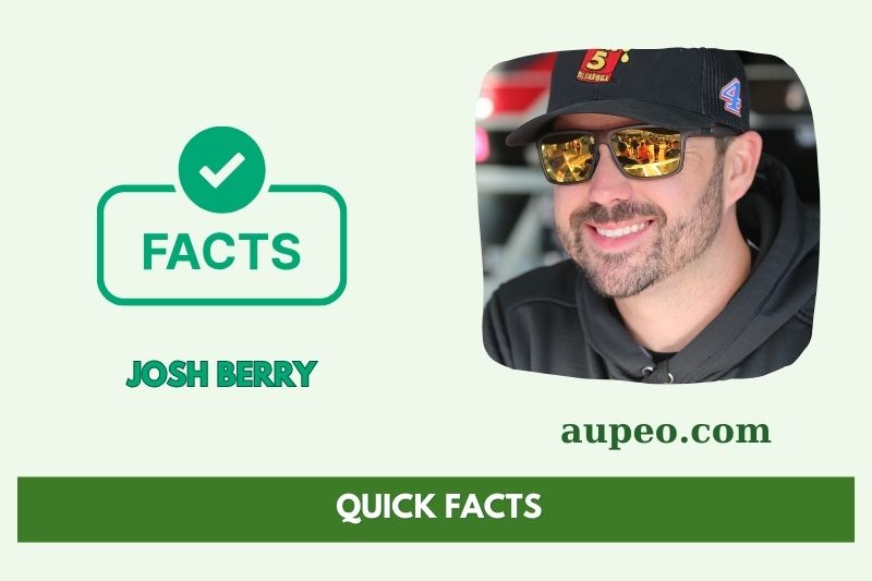 Josh Berry Fast Facts