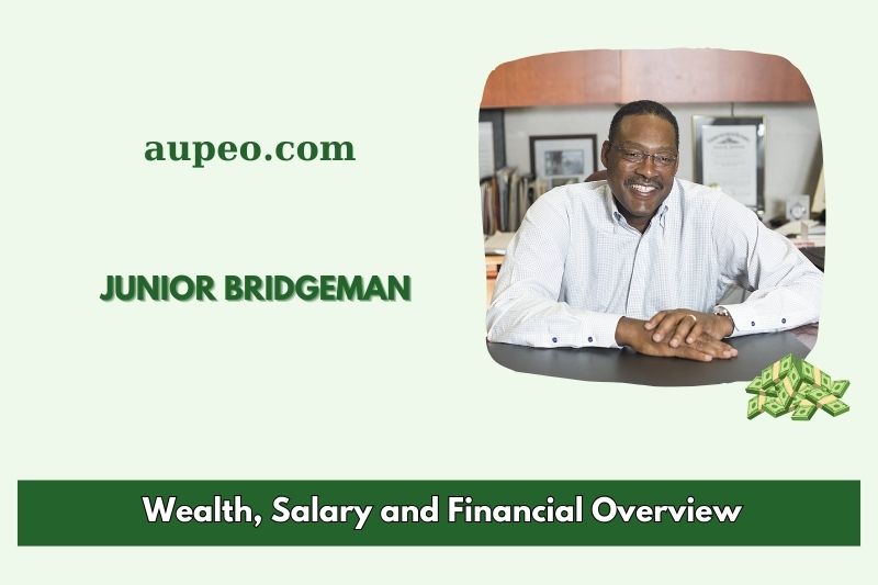 Junior Bridgeman wealth, salary and financial review