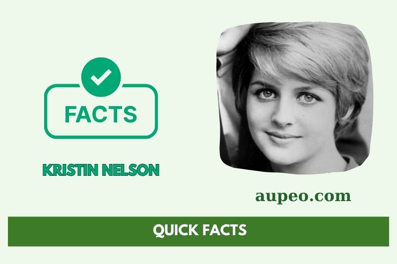 Kristin Nelson Fast Facts
