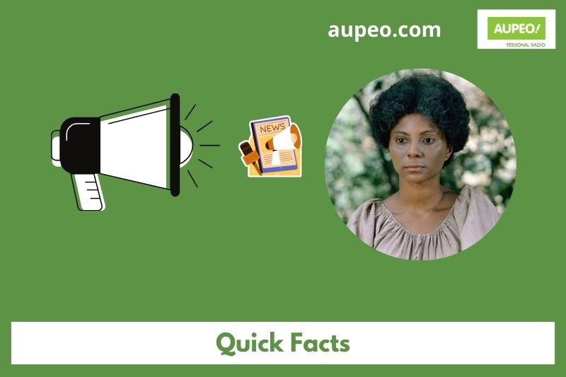 Leslie Uggams Fast Facts