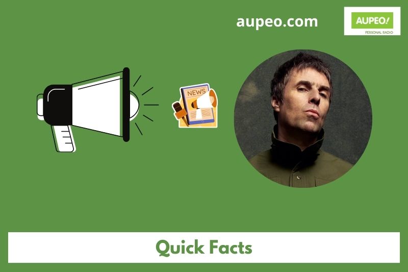 Liam Galager's quick facts