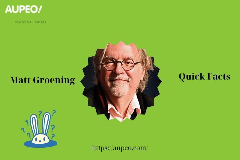 Matt groening fast facts