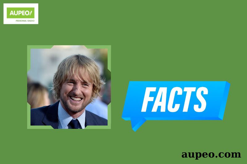 Owen Wilson's quick facts