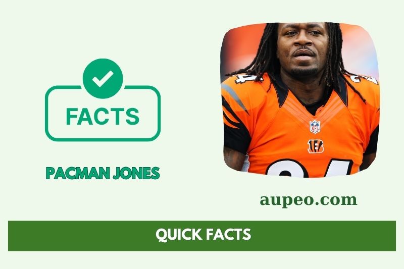 Pacman Jones Quick Facts