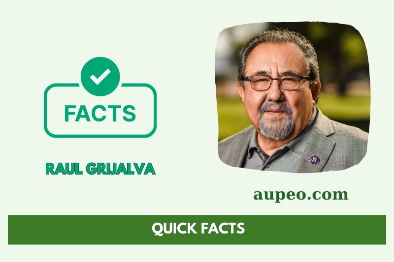 Raul Grijalva Rapid Facts