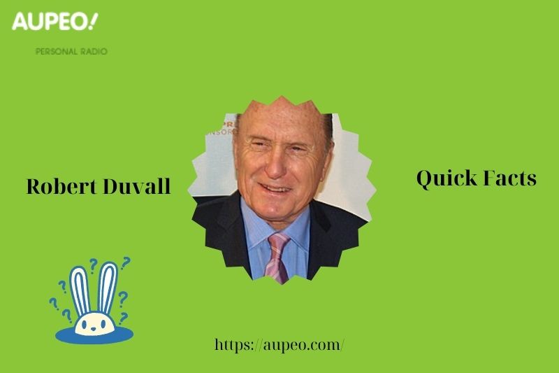 Robert Duval Fast Facts