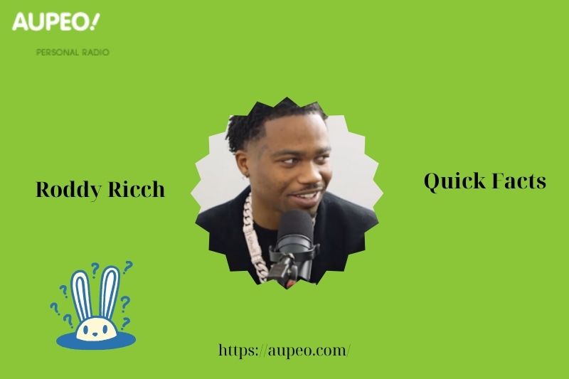 Roddy Ricch Fast Facts