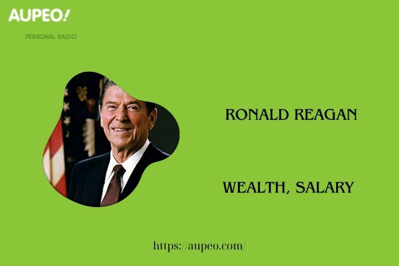 Ronald Reagan's wealth, salary and finance review