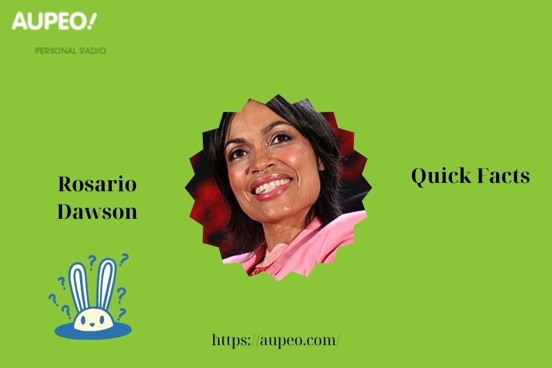Rosario Dawson Fast Facts