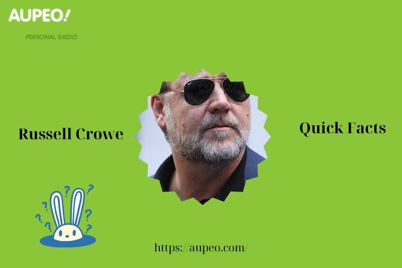Russell Crow's fastest facts