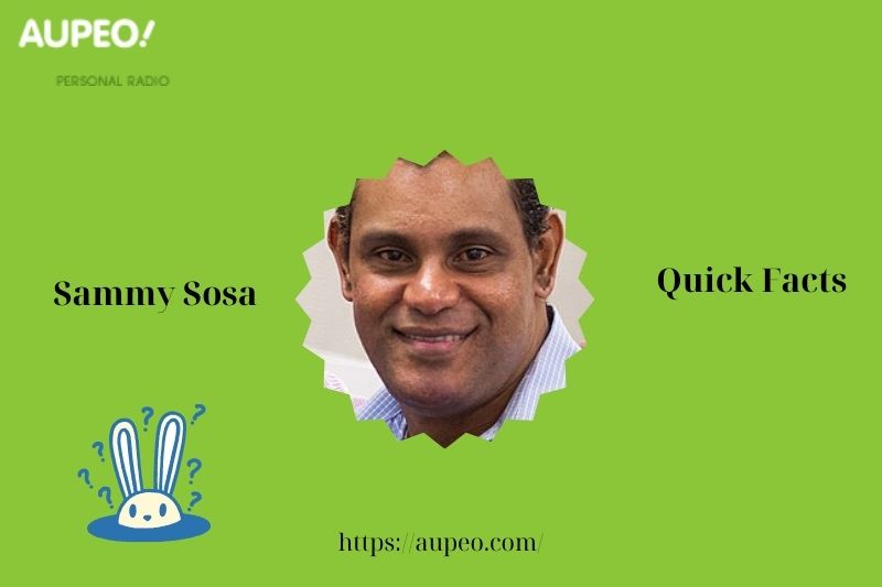 Sammy SOSA Fast Facts