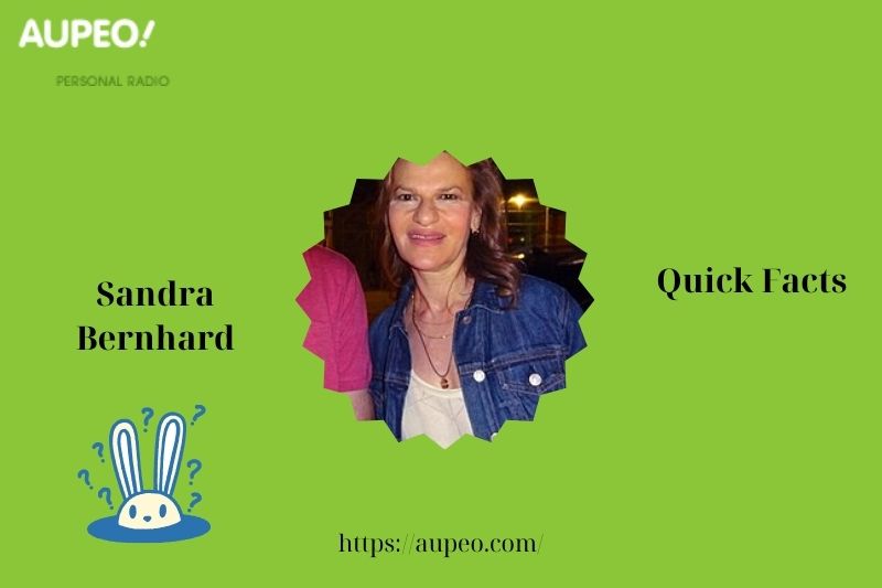 Sandra Bernhard Rapid facts