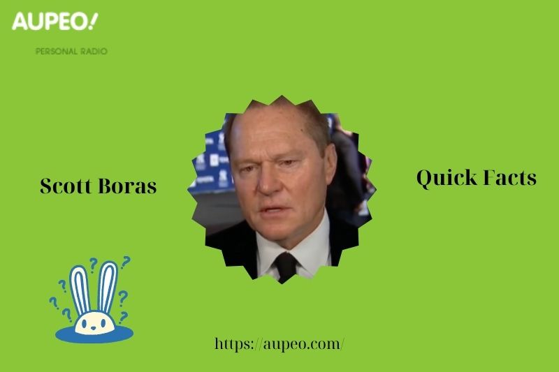 The fastest facts of Scott Boras