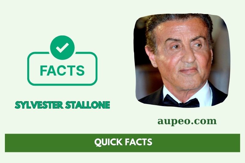 Sylvester Stallone Fast Facts