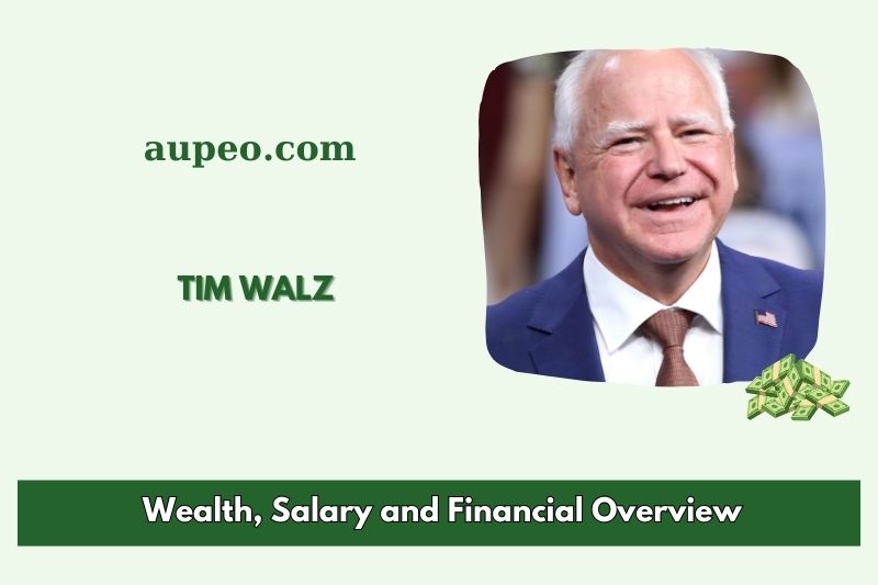 Tim Walz wealth, salary and financial review