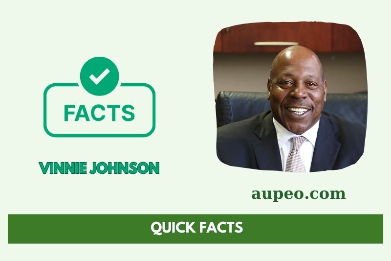 Winnie Johnson's quick facts