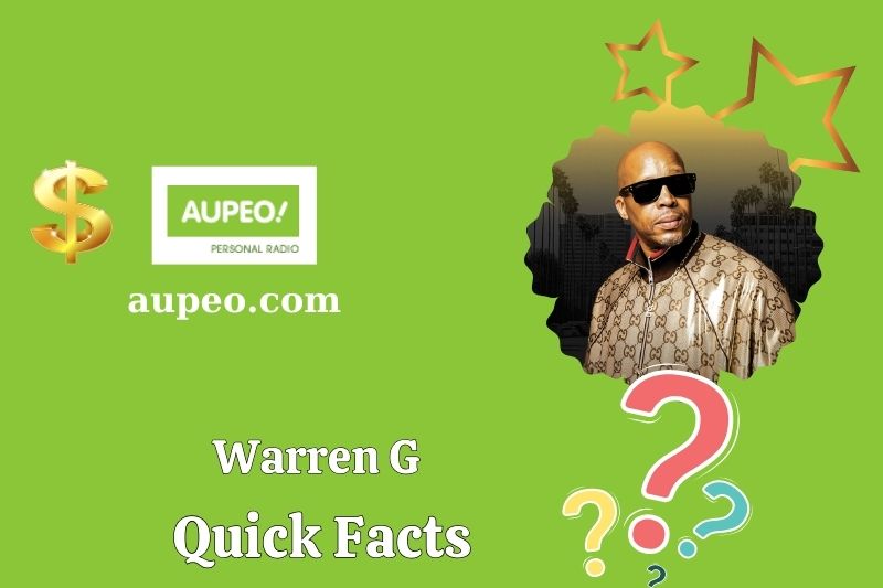 WARREN G QUICK Facts