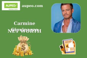 Carmine Giovinazzo Wealth, Salary, and Finance Overview