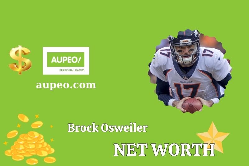 What is the net value of Brock Osweiler in 2025