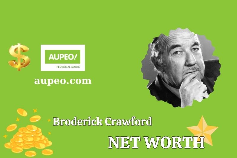 What is the net value of Broderic Crawford in 2025