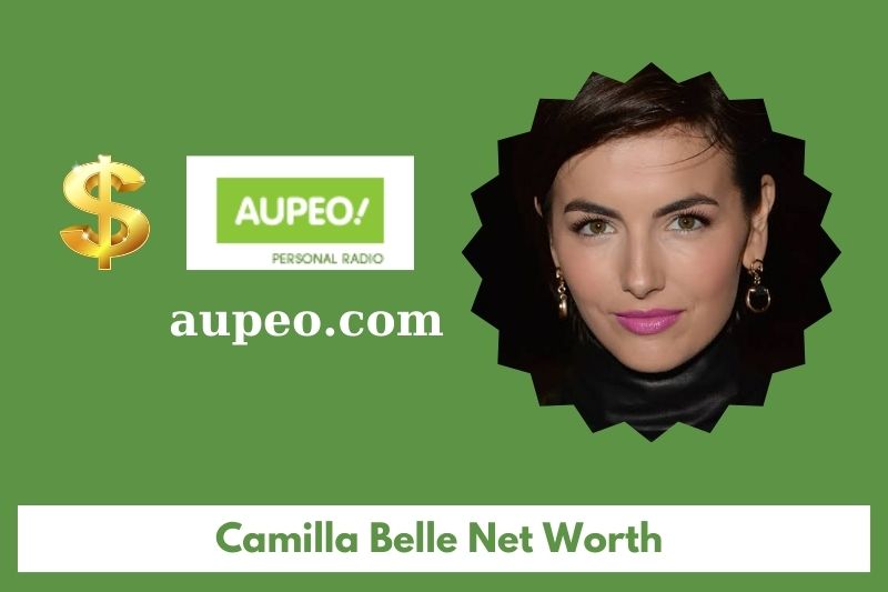 What is the net value of Camilla Belle in 2025