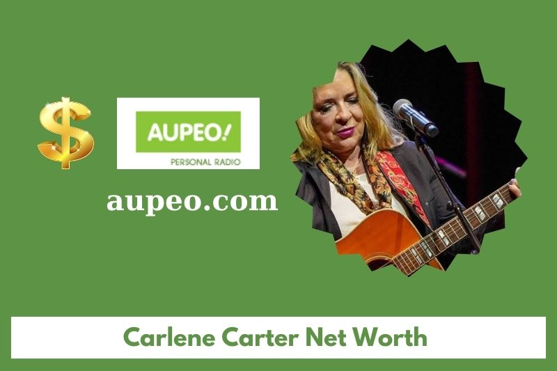 What is Carlen Carter's net value in 2025